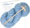 LEARN TO SPIN YARN - Beginner's Spinning Kit with Drop Spindle and Merino Pencil Roving. Choose your color.